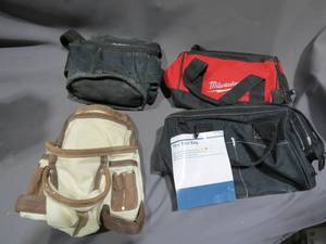 lot 42 image: Mixed Lot of Tool Pouches and Bags