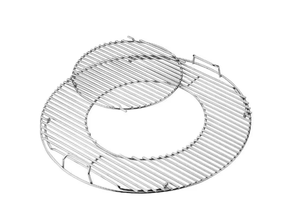 lot 22 image: Weber Hinged Replacement Cooking Grate with Removable Center for 22-12 in. Charcoal Grill