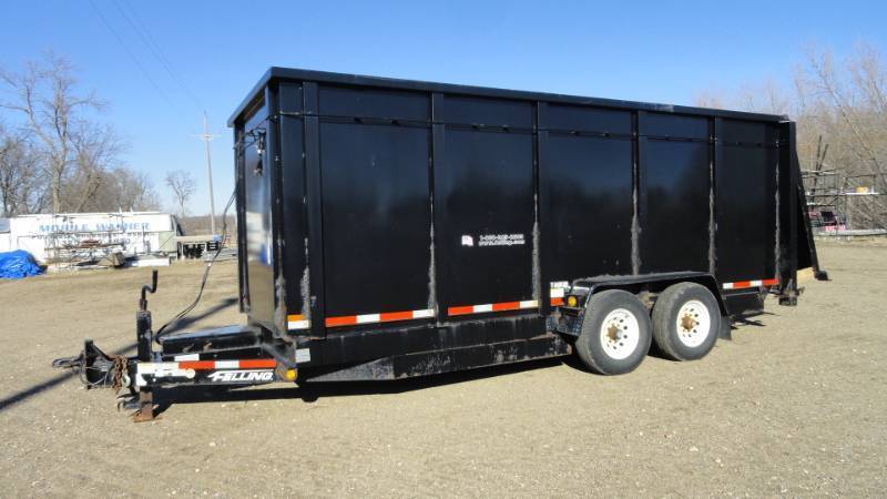 lot 1 image: Felling Dump Trailer 122012