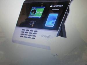 lot 18 image: Acroprint ProPunch Biometric and Pr...