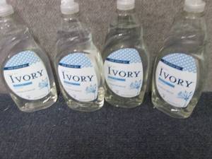 lot 19 image: 4- 24 oz Ivory Classic Scent Dish S...