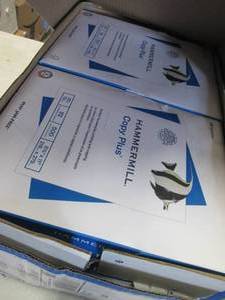 lot 48 image: 8 Reams Hammermill Copy Plus Paper ...