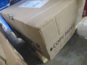 lot 66 image: Case of 5000 Copy Paper 20 lb 8.5x1...