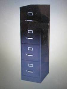 lot 81 image: Staples Commercial 4-Drawer Vertica...