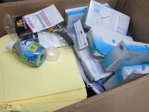 lot 130 image: Lot of Assorted Office Supplies...
