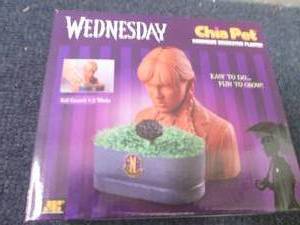 lot 190 image: Wednesday Chia Pet...