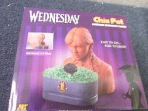 lot 192 image: Wednesday Chia Pet...