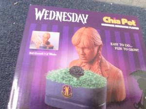 lot 194 image: Wednesday Chia Pet...