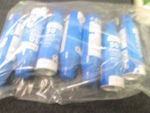 lot 201 image: 7- 5.5 oz Cans Walgreens SPF 50 Spo...