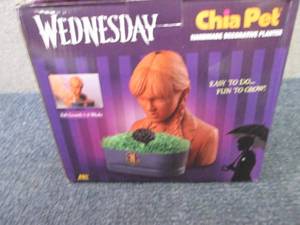 lot 218 image: Wednesday Chia Pet...