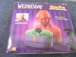 lot 219 image: Wednesday Chia Pet...