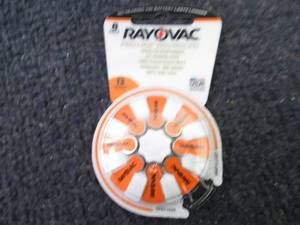 lot 239 image: 10- 8pks Rayovac Size 13 Hearing Ai...