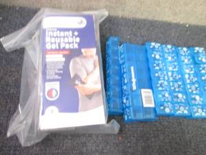 lot 248 image: 7 Daily Pill Cases, Gel Pack...