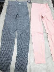 lot 258 image: 2 pr Medium Gym Wolf Leggings...