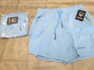 lot 288 image: 2 pr Gym Wolf XL Mens Shorts NWT...