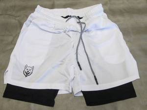 lot 291 image: Mens Gym Wolf Shorts Small NWT...