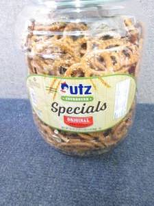 lot 315 image: 52 oz Utz Sour Dough Specials Pretz...
