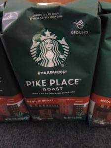 lot 350 image: 3- 12 oz Bags Starbucks Pikes Place...