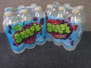 lot 354 image: 2- 6pks 16.9 oz Splash Blast Acai G...