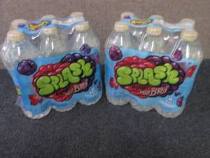 lot 356 image: 2- 6pks 16.9 oz Splash Blast Wild B...