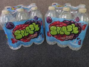 lot 357 image: 2- 6pks 16.9 oz Splash Blast Wild B...