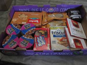lot 361 image: Flat of Assorted Food Items...