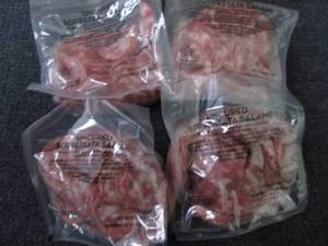 lot 371 image: 4- 8.0 oz Bags Uncured Sopressata S...