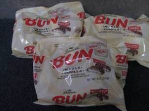 lot 378 image: 3- 9 oz Pearsons Bun Maple Vanilla...