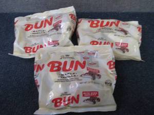 lot 382 image: 3- 9 oz Pearsons Bun Maple Vanilla...