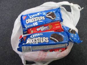 lot 393 image: 12 pks Assorted Cookies...