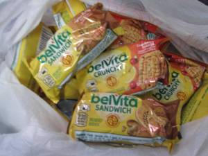 lot 396 image: 12 pks BelVita Crunchy Breakfast Ba...