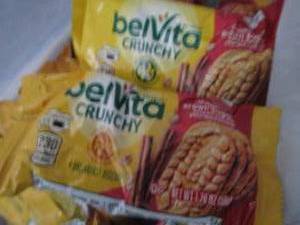 lot 440 image: 12 pks BelVita Crunchy Breakfast Ba...
