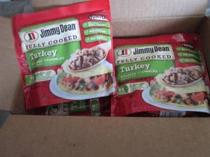 lot 471 image: 6- 9.6 oz Pks FROZEN Jimmy Deans Tu...