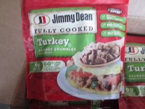 lot 472 image: 6- 9.6 oz Pks FROZEN Jimmy Deans Tu...