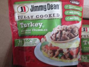lot 473 image: 6- 9.6 oz Pks FROZEN Jimmy Deans Tu...