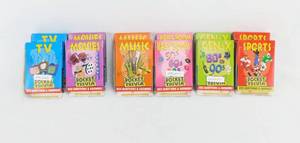 Lot of 12 Pocket Trivia Card Games