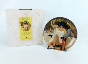 Vintage 1983 Pears Soap by E Munier PROOF Collector Plate