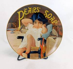 Vintage 1983 Pears Soap by E Munier Numbered Collector Plate