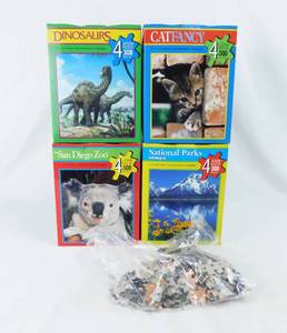 Lot of 16 Vintage 1993 According to Hoyle 300 Piece Jigsaw Puzzles