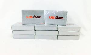 Lot of 11 USAir Playing Card Decks
