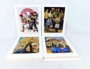 Lot of 100 Vintage 1996 Joseph Csatari Boy Scouts 4 Print Sets - 400 Prints Total