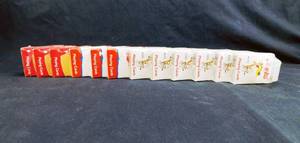 Lot of 12 Playing Cards on Hanger including Cheetos, Doritos, and Fritos