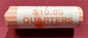 lot 27 image: Roll of 2005 Oregon State Quarters