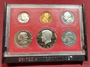 lot 33 image: 1980 U.S. Mint Proof Set