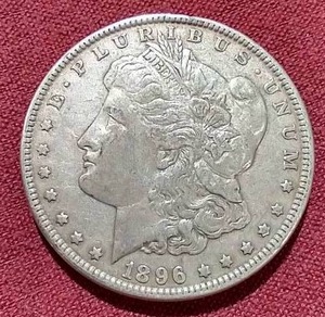 lot 39 image: 1896 Morgan Dollar