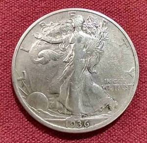 lot 42 image: 1936-S Walking Liberty Half Dollar