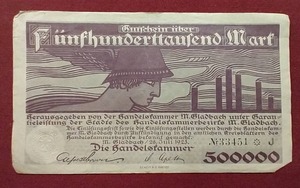 lot 49 image: 1923 Germany Weimar Republic Hyper-Inflation Note