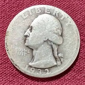 lot 53 image: 1932 Washington Silver Quarter - First Year