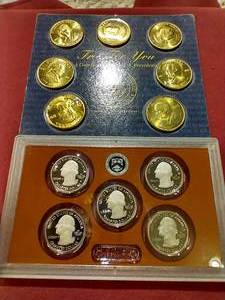 lot 59 image: 2018-S Proof Quarters  Presidential Medals
