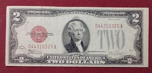 lot 60 image: 1928 $2 Bill